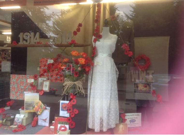 Cheap Shop Window for Tiptree Remembers 